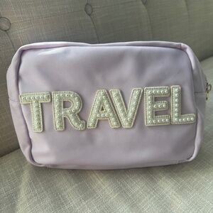 STONEY CLOVER LANE - Large Pouch - "TRAVEL" personalization